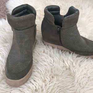 Steve Madden wedge sneakers booties
